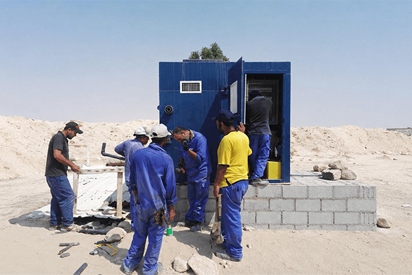 2 yuan/ton cost - Qatar factory integrated MBR equipment water reuse project